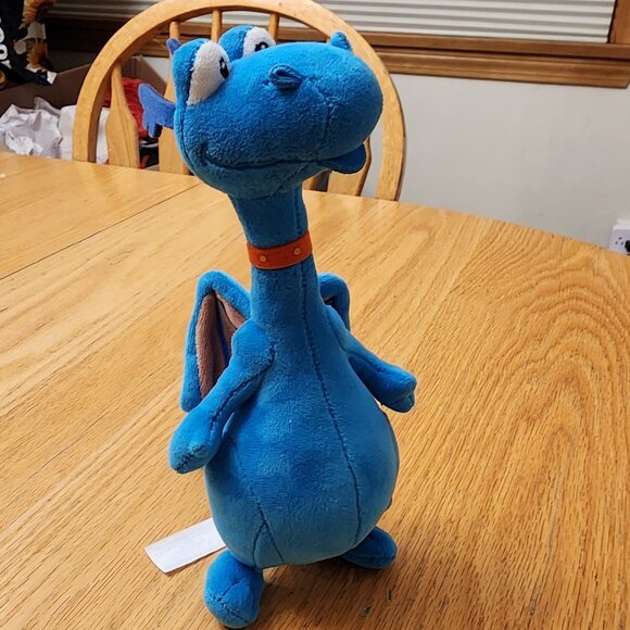 Disney Doc McStuffins "Stuffy" The Blue Dragon Stuffed Animal Toy - Picture 3 of 10